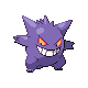 Gengar front-facing sprite from Pokémon HeartGold