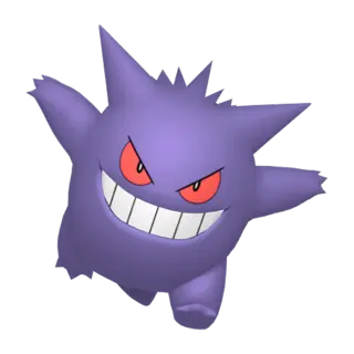 Gengar front-facing sprite from Pokémon Alpha Sapphire