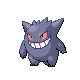 Gengar shiny front-facing sprite from Pokémon Platinum