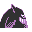 Gengar back-facing sprite from Pokémon Yellow