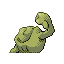 Geodude back-facing sprite from Pokémon FireRed