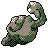 Geodude back-facing sprite from Pokémon Gold