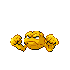 Geodude shiny front-facing sprite from Pokémon Platinum