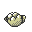 Geodude back-facing sprite from Pokémon Yellow
