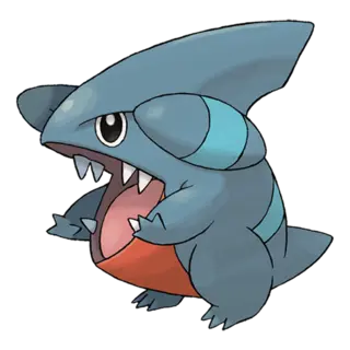 Gible official artwork