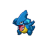 Gible shiny front-facing sprite from Pokémon Black 2