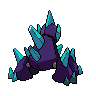 Gigalith shiny back-facing sprite from Pokémon White 2