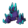 Gigalith shiny front-facing sprite from Pokémon Black