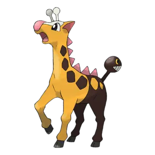 Girafarig official artwork