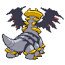 Giratina back-facing sprite from Pokémon Black 2