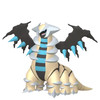 Giratina shiny front-facing sprite from Pokémon Legends: Arceus