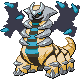 Giratina shiny front-facing sprite from Pokémon Platinum
