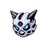 Glalie front-facing sprite from Pokémon White