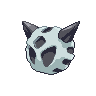 Glalie shiny back-facing sprite from Pokémon White
