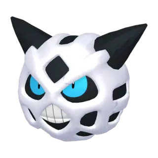 Glalie front-facing sprite from Pokémon X