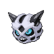 Glalie front-facing sprite from Pokémon Platinum