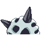 Glalie shiny back-facing sprite from Pokémon Platinum