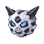 Glalie front-facing sprite from Pokémon Ruby