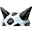 Glalie shiny back-facing sprite from Pokémon Ruby
