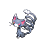 Glameow front-facing sprite from Pokémon Black