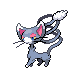 Glameow front-facing sprite from Pokémon SoulSilver