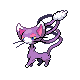Glameow shiny front-facing sprite from Pokémon SoulSilver