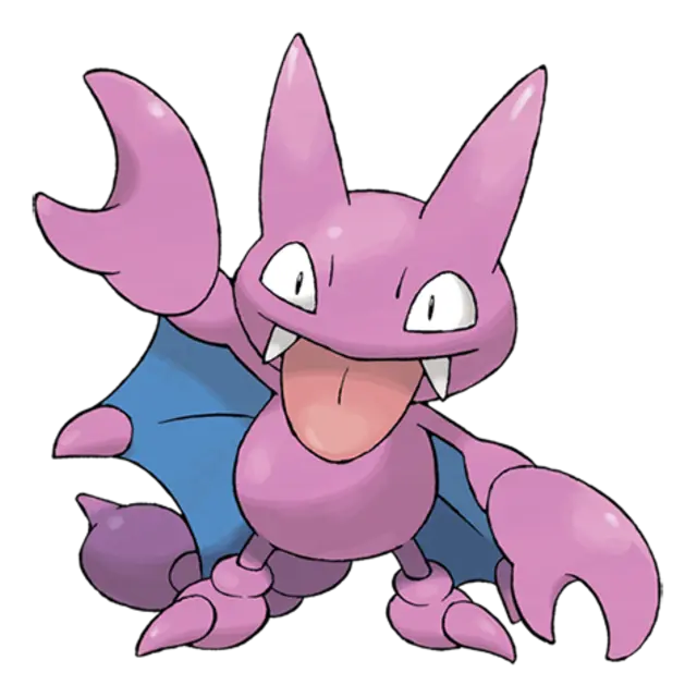 Gligar, the Fly Scorpion Pokémon — Ground/Flying-type Pokémon official artwork