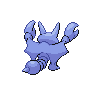 Gligar shiny back-facing sprite from Pokémon White