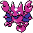 Gligar front-facing sprite from Pokémon Crystal