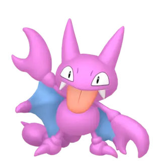 Gligar front-facing sprite from Pokémon Scarlet