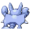 Gligar shiny back-facing sprite from Pokémon Sapphire