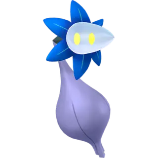 Glimmet front-facing sprite from Pokémon Violet