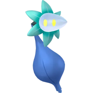 Glimmet shiny front-facing sprite from Pokémon Violet
