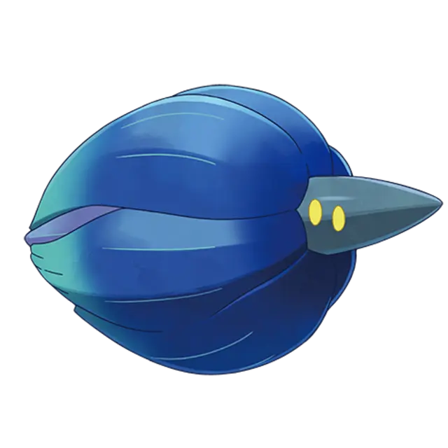 Glimmora, the Ore Pokémon — Rock/Poison-type Pokémon official artwork