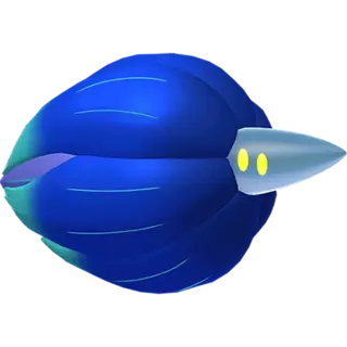 Glimmora front-facing sprite from Champions