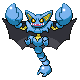Gliscor shiny front-facing sprite from Pokémon Diamond