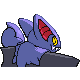 Gliscor back-facing sprite from Pokémon HeartGold
