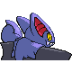 Gliscor back-facing sprite from Pokémon Platinum