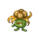 Gloom shiny front-facing sprite from Pokémon Pearl