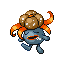 Gloom front-facing sprite from Pokémon Emerald
