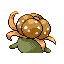 Gloom shiny back-facing sprite from Pokémon FireRed