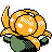 Gloom shiny back-facing sprite from Pokémon Gold