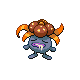 Gloom front-facing sprite from Pokémon SoulSilver