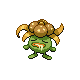 Gloom shiny front-facing sprite from Pokémon SoulSilver