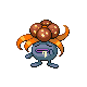 Gloom front-facing sprite from Pokémon Platinum