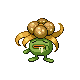 Gloom shiny front-facing sprite from Pokémon Platinum