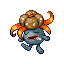 Gloom front-facing sprite from Pokémon Ruby
