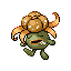 Gloom shiny front-facing sprite from Pokémon Ruby