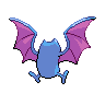 Golbat back-facing sprite from Pokémon Black