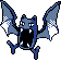 Golbat front-facing sprite from Pokémon Crystal